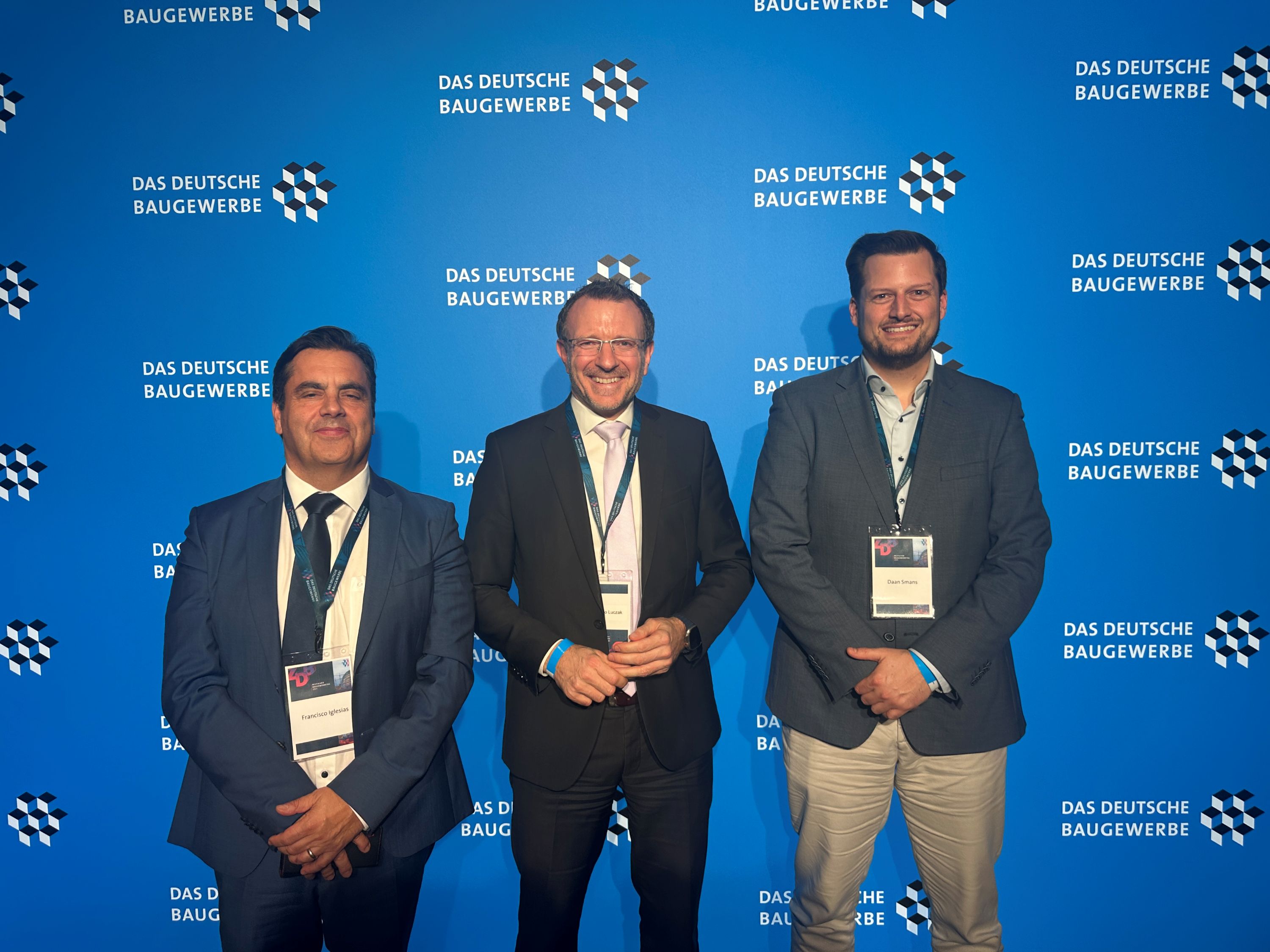 v.l.: Francisco Iglesias, MdB Jan-Marco Luczak (CDU) und Daan Smans | BERLINboxx